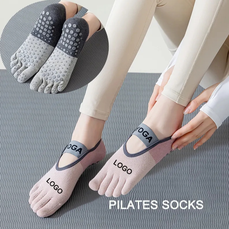Pilates Yoga Barre - Wholesale Boneless Custom Logo Cotton Grip