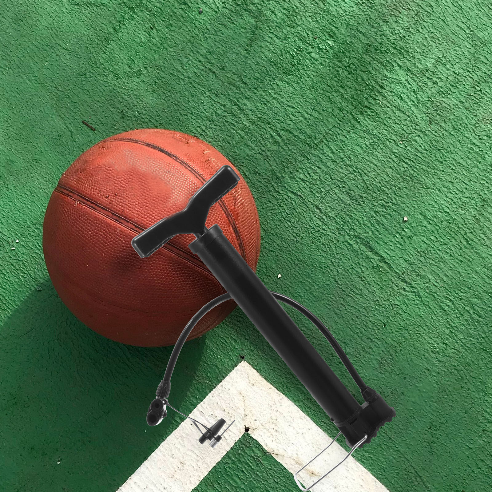 Heavy Duty Steel Ball Pump Por – обзор и цена Yoga Pilates Yoga