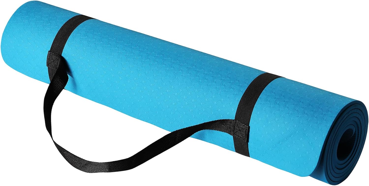 1/4 Inch Thick TPE Exercise Yo – обзор и цена Pilates Yoga Mat