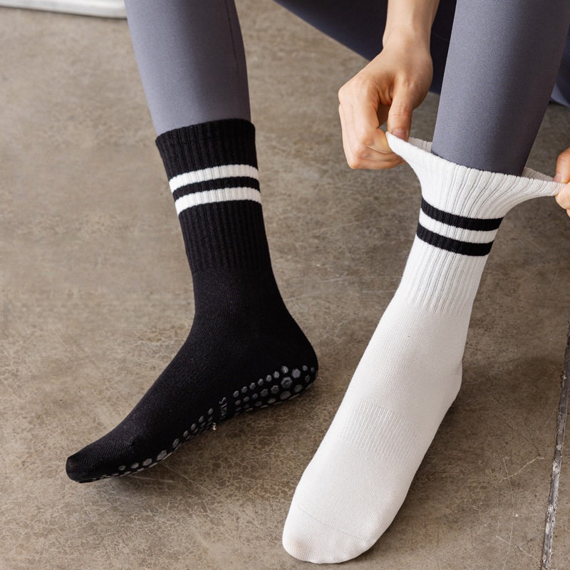 Women Non Slip Yoga Socks, Gri – обзор и цена Pilates Yoga Barre