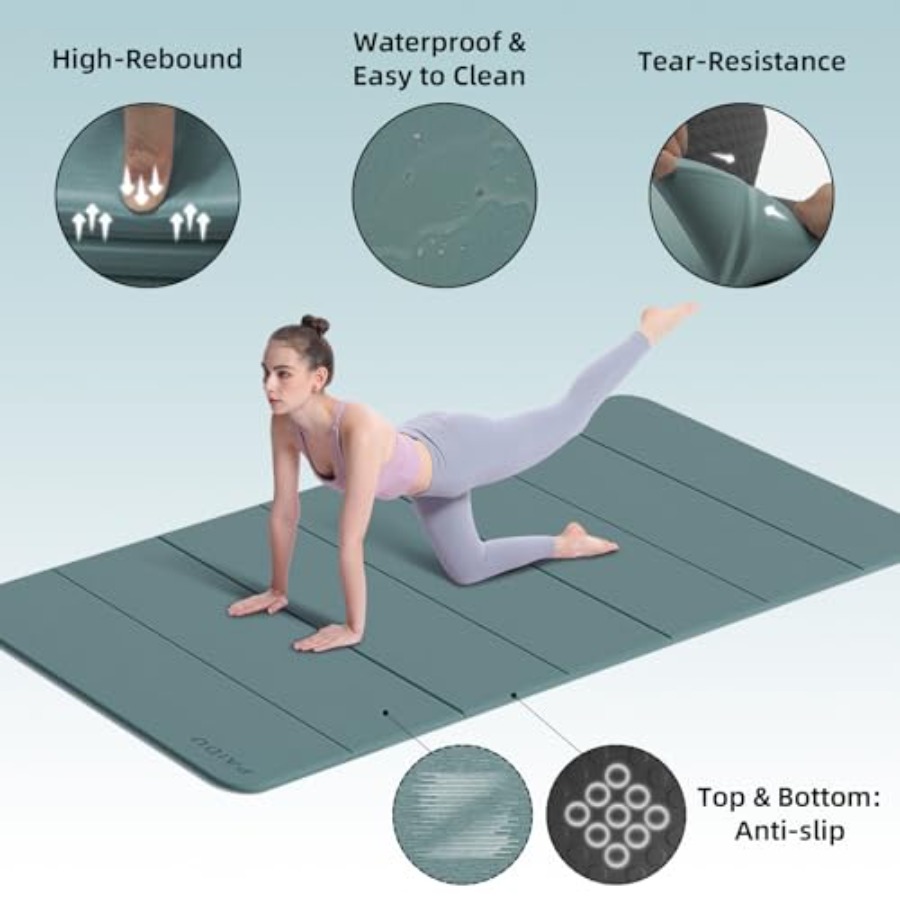 Foldable Yoga Mat thick- 2/5