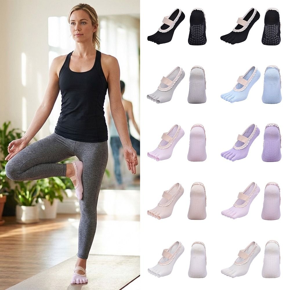 Creative Non-Slip Yoga Socks B – обзор и цена Pilates Yoga Classes
