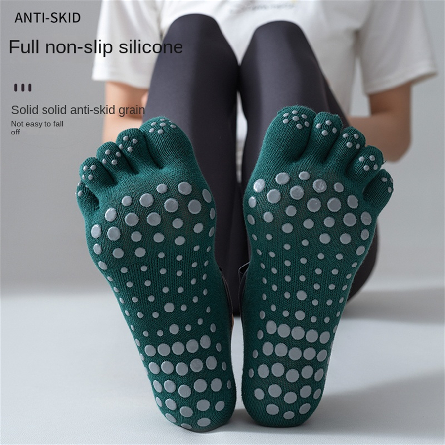 Anti-slip Pilates Socks with 5 – обзор и цена Pilates Yoga Barre