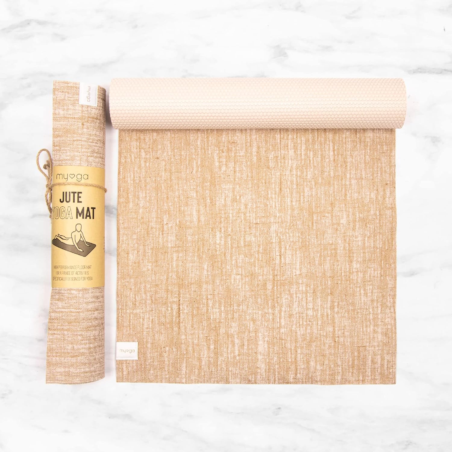 Jute Yoga Mat, Eco Friendly Bi – обзор и цена Pilates Yoga Mat