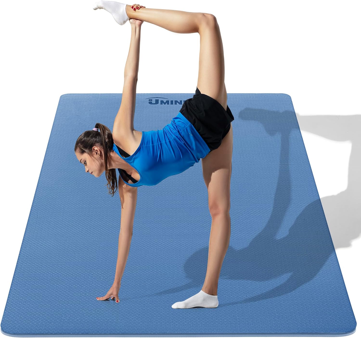 Large Yoga Mat 1/4 & 2/5 Inch  – обзор и цена Pilates Yoga Mat