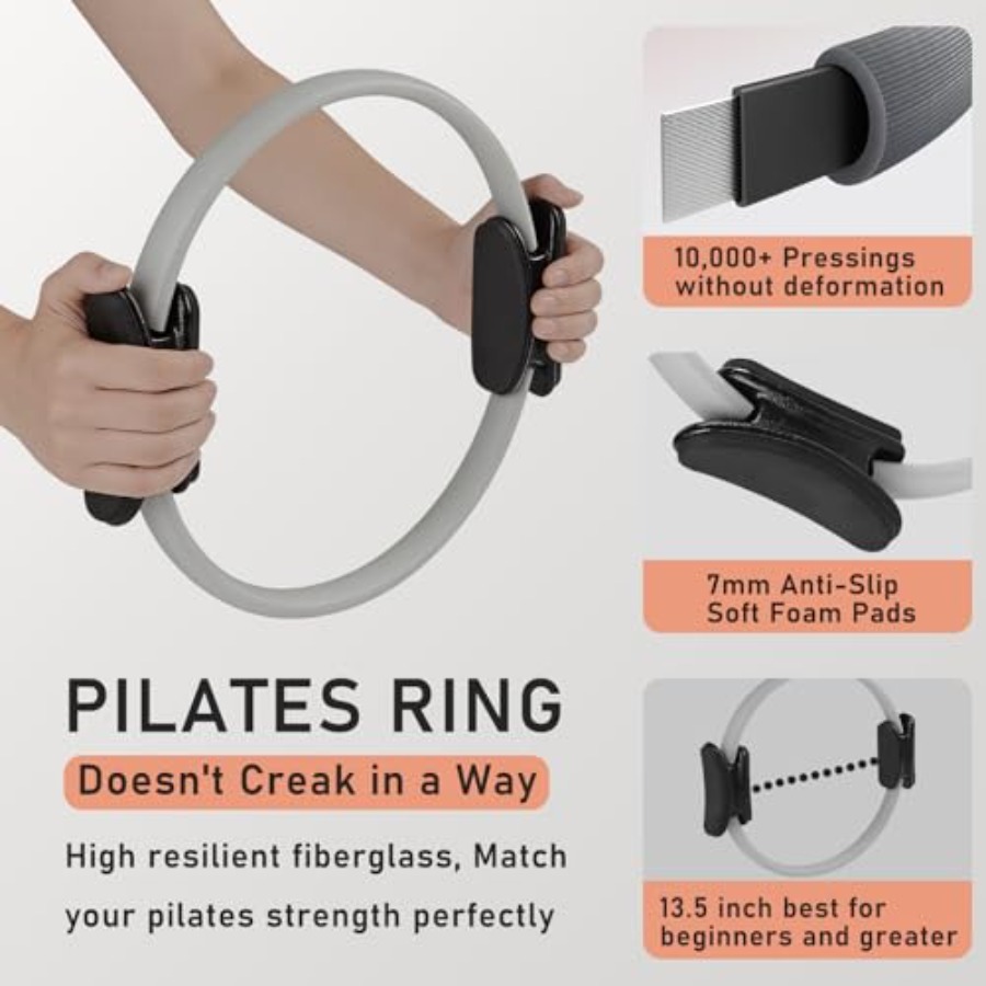 Pilates Ring Kit with Adjustab – обзор и цена Pilates Toning Ball