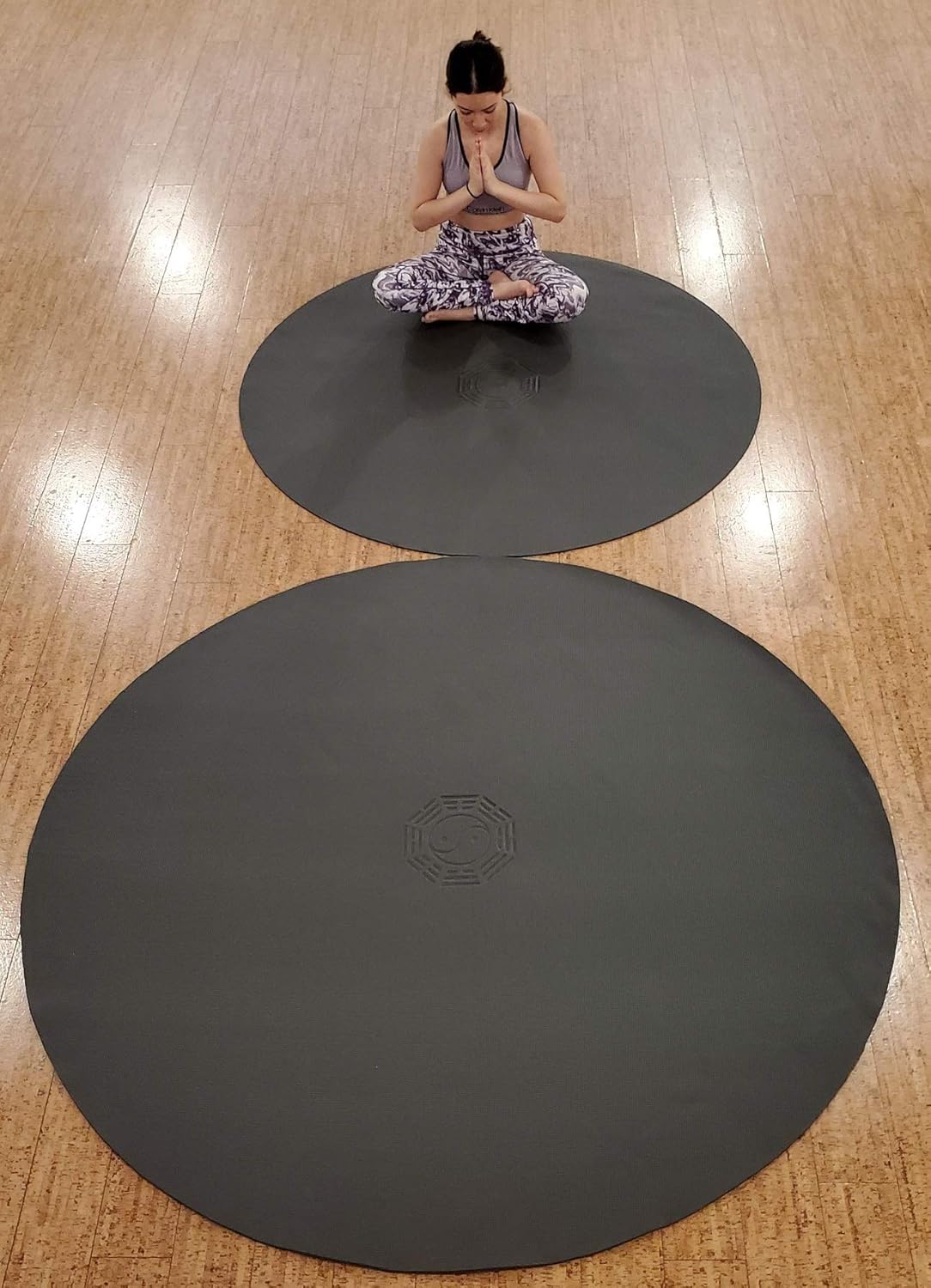 72 inch Round Yoga Mat for Med – обзор и цена Pilates Yoga And Tai Chi