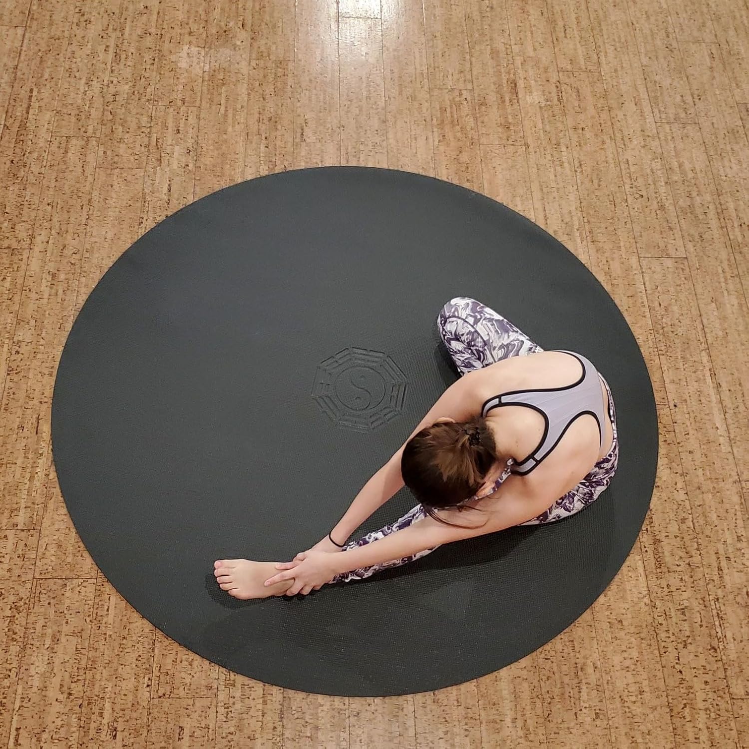 72 inch Round Yoga Mat for Med – обзор и цена Pilates Yoga And Tai Chi
