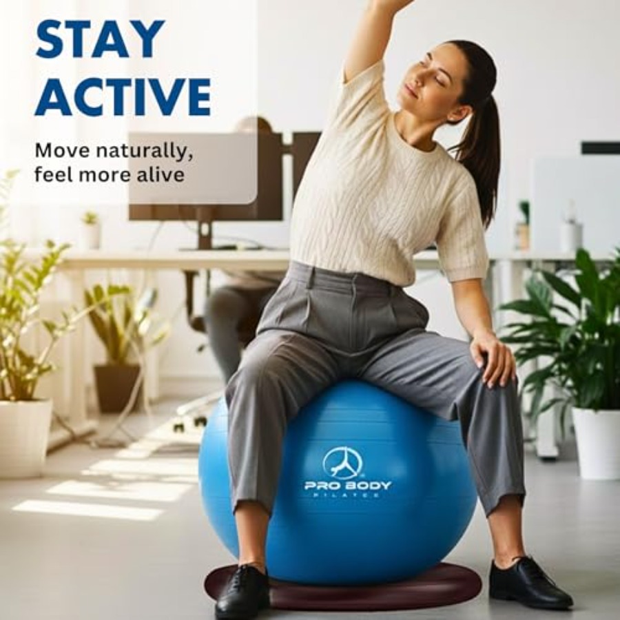 ProBody Pilates Yoga Ball Chai – обзор и цена Pilates Toning Ball
