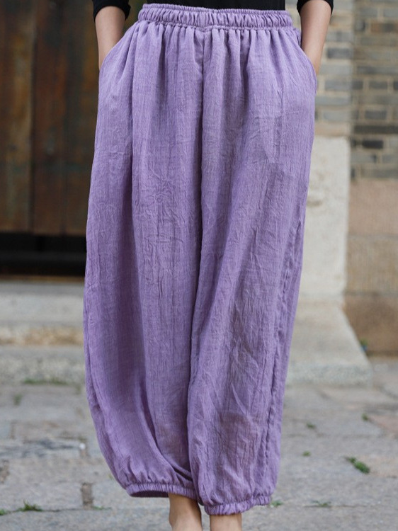 Cotton Linen Yoga Pants Women' – обзор и цена Pilates Yoga And Tai Chi