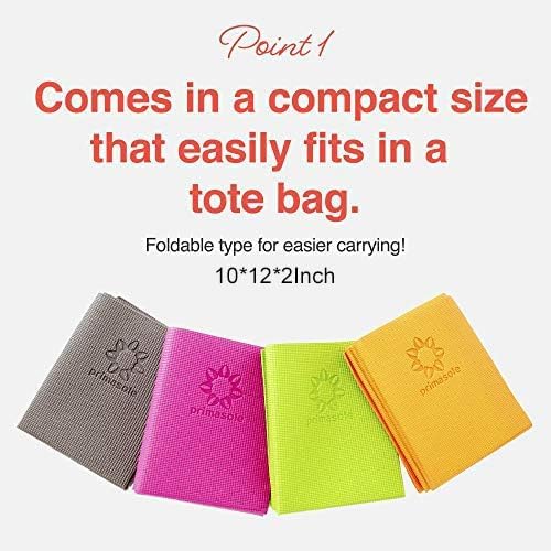 Folding Yoga Mat for Travel Pi – обзор и цена Pilates Yoga Mat