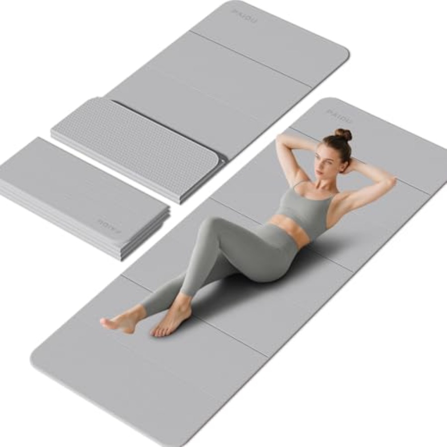 Foldable Yoga Mat - 10mm Extra – обзор и цена Pilates Yoga Mat Thickness