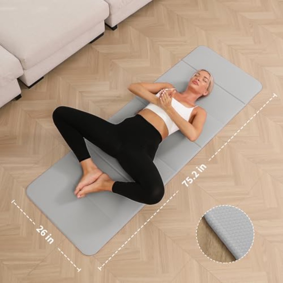 Foldable Yoga Mat - 10mm Extra – обзор и цена Pilates Yoga Mat Thickness