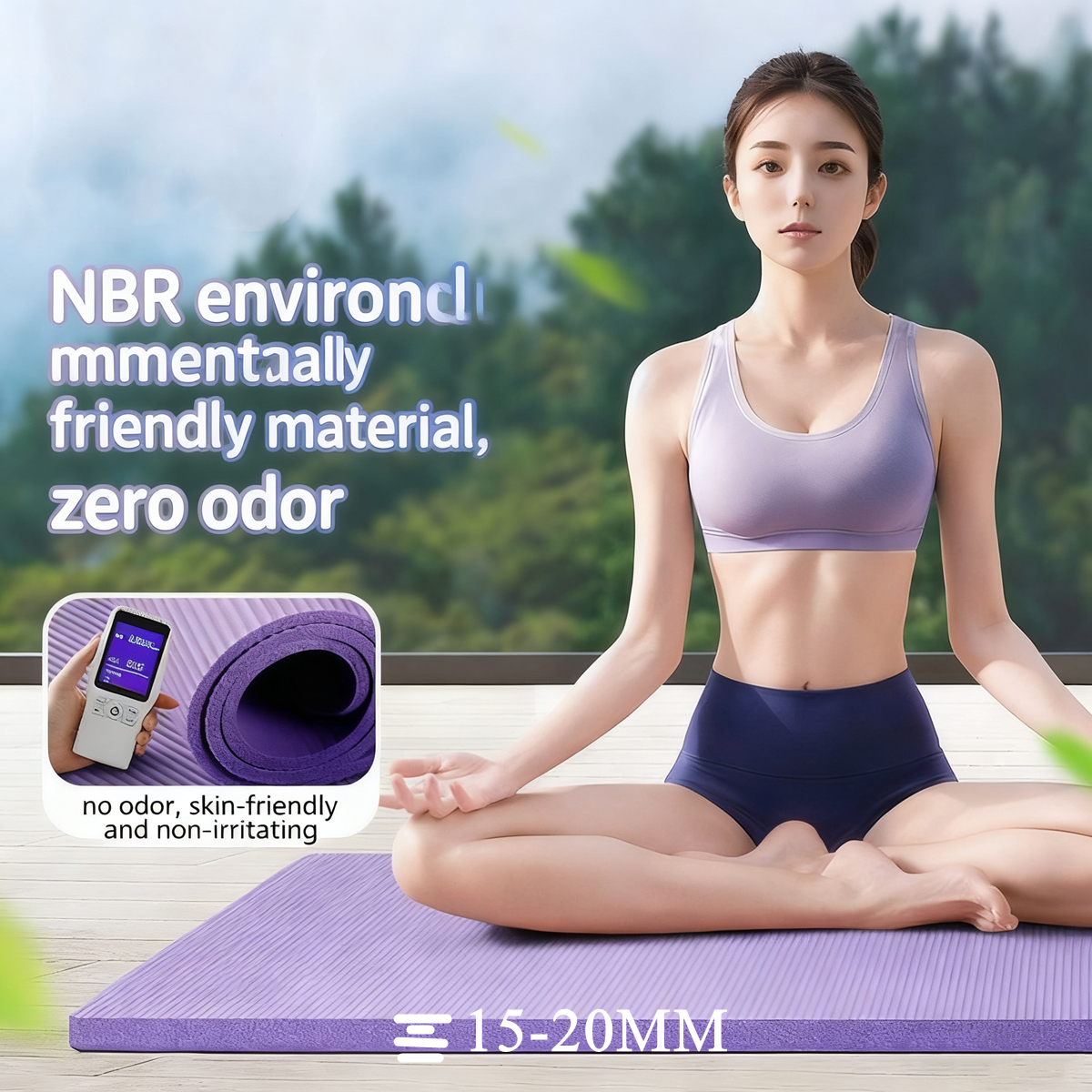 15MM-20MM Thick Yoga Mats Anti – обзор и цена Pilates Yoga Mat Thickness