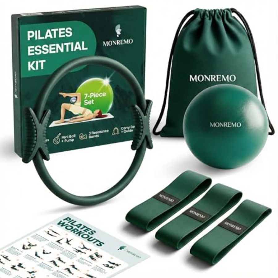 Pilates Home Workout Kit 7pc S – обзор и цена Pilates Toning Ball