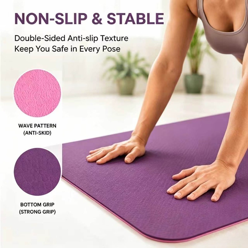 Yoga Mats Anti-slip Sport Fitn – обзор и цена Yoga Pilates Yoga