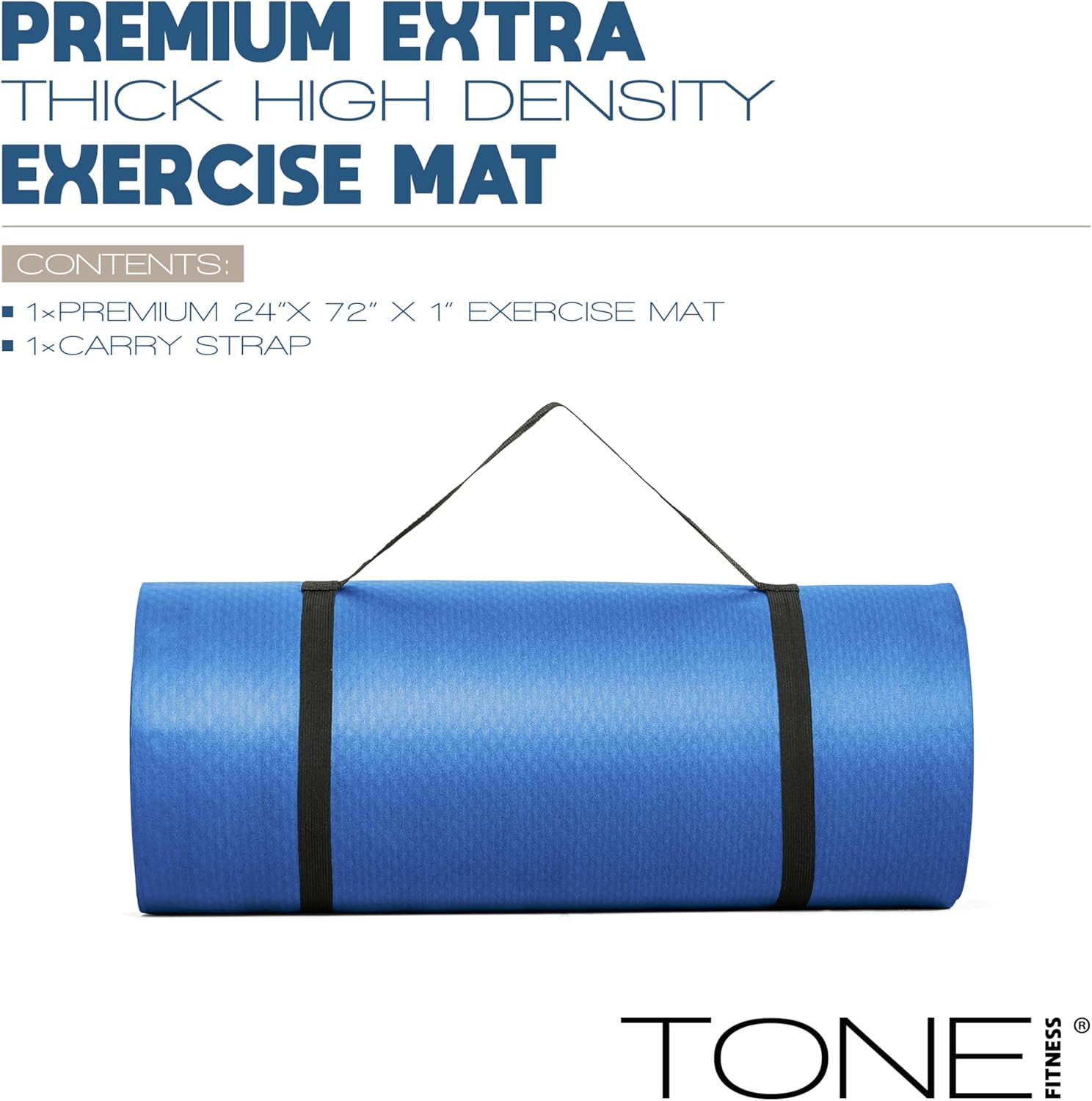 1-Inch Thick Yoga Mat, High-De – обзор и цена Pilates Yoga Mat