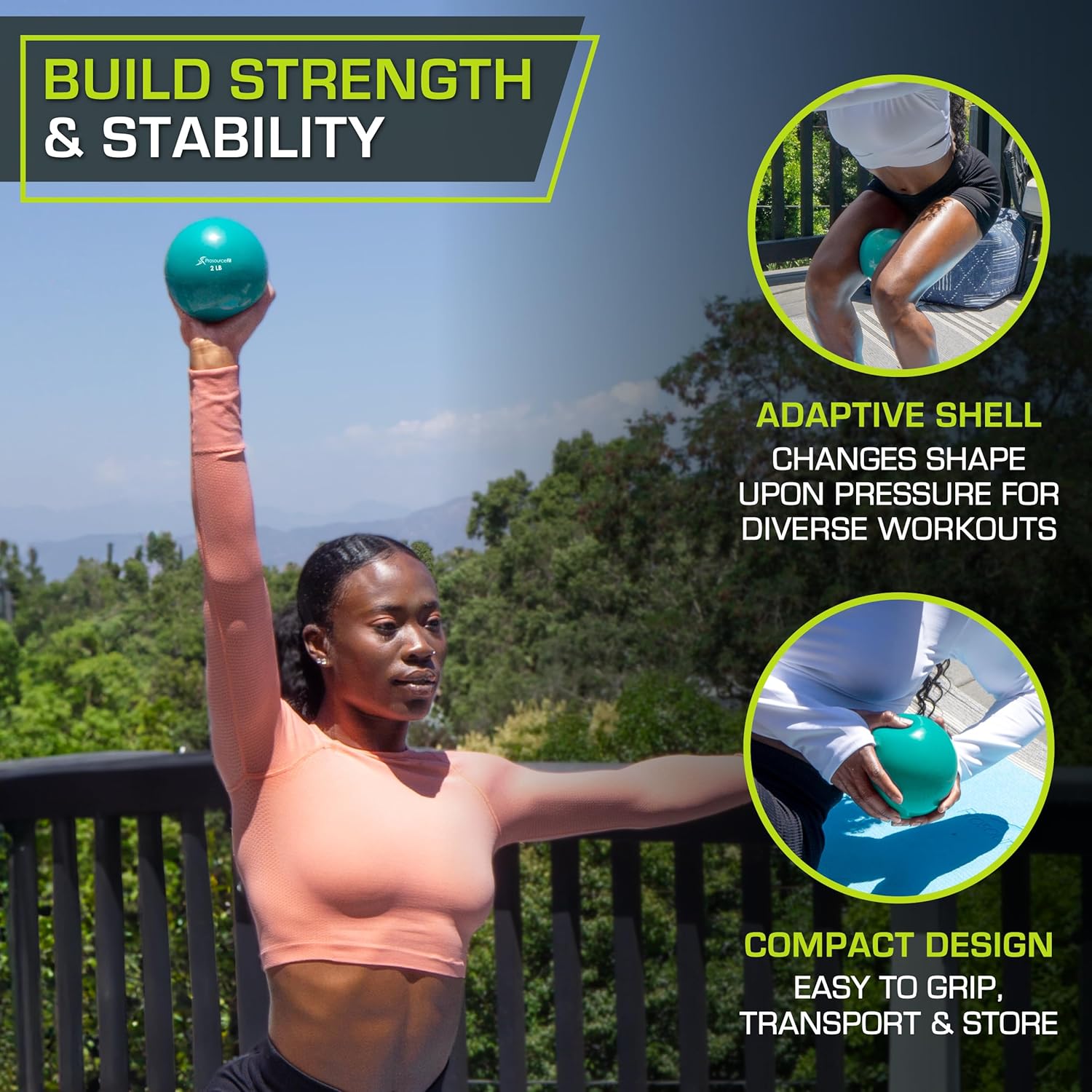 Weighted Toning Exercise Balls – обзор и цена Pilates Toning Ball